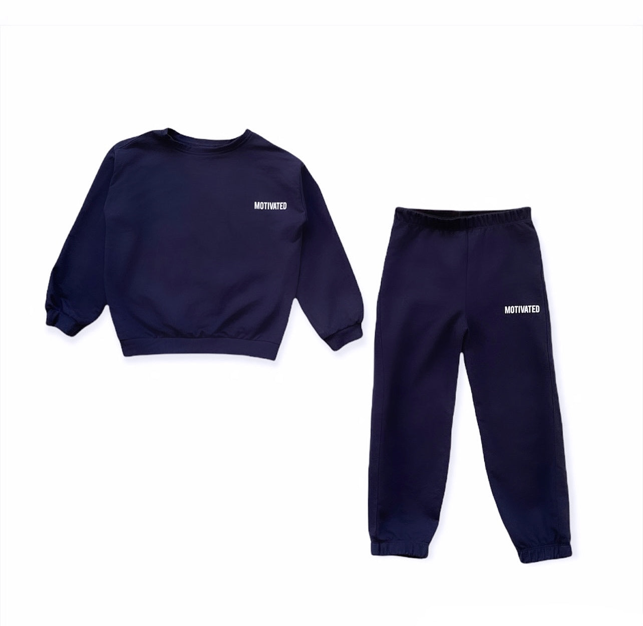 Motivated Kids Crewneck Tracksuit - Motivated 